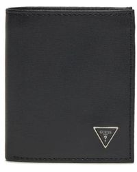 Guess - Saffiano Billfold Wallet - Lyst