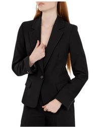 Kaos - Blazer Monopetto Con Revers Classico - Lyst