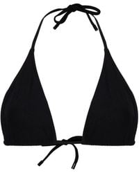 Eres - Badmode ,Zwart ,Ultra Energy Driehoek Bikini Top - Lyst