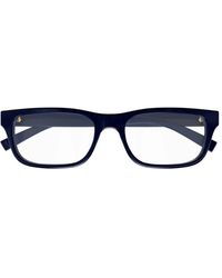 Gucci - Elegante Sonnenbrille Mit Web-Detail - Lyst