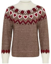 Cream - Truien & Vesten ,Bruin ,1000275 Turtleneck - Lyst