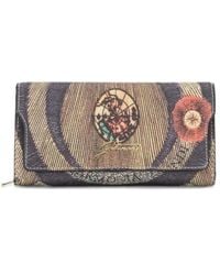 Gattinoni - Accessoires ,Veelkleurig ,Planetarium Portemonnees Kaarthouders - Lyst