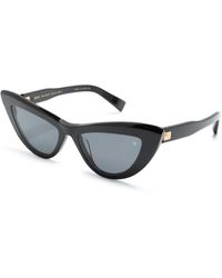 Balmain - Stilvolle sonnenbrille mit zubehör - Lyst