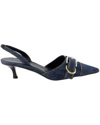 Givenchy - Schoenen ,Blauw ,Denim Voyou Raw Denim Pumps - Lyst
