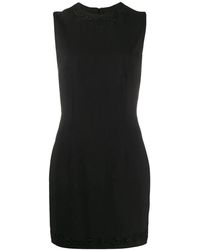 DSquared² - Zwarte Midi Jurk Met Stijl S75Cv0230S52503900 - Lyst