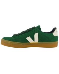 Veja - Schoenen ,Groen ,Katoen Campo Bold Suede - Lyst