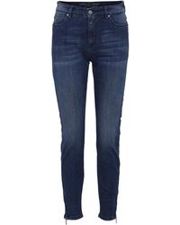Cro - Jeans ,Blauw ,Denim Magic Fit Denim Broek Donkerblauw - Lyst