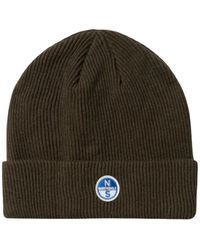 North Sails - Cuffia Berretta Beanie Hat Costa Inglese Ricamo Patch - Lyst
