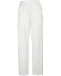 hinnominate - Broeken ,Wit ,Wijde Pijpen Broek - Lyst