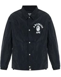 A Bathing Ape - Light Jackets - Lyst
