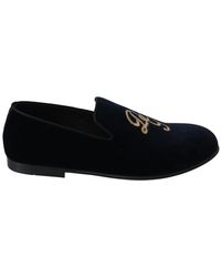Dolce & Gabbana Instappers & Slip Ons - - Heren - Zwart