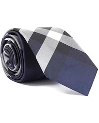 Burberry - Corbata Monston de seda de cuadros - Lyst