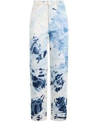 Alberta Ferretti - Straight Fit Jeans - Lyst