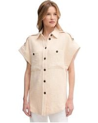 Mos Mosh - Overhemden ,Katoen Button Pocket Shirt - Lyst