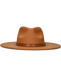 Notre-v - Accessoires ,Bruin ,Stijlvolle Lorna Hoed - Lyst