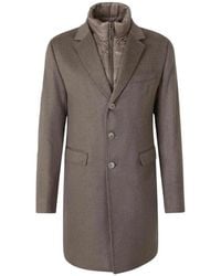 Herno - Jassen ,Bruin ,Single-Breasted Coats - Lyst