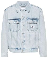 Calvin Klein - Jackets > denim jackets - Lyst