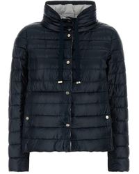 Herno - Omkeerbaar Nylon Donsjack - Lyst