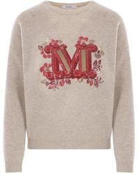 Max Mara - Round-Neck Knitwear - Lyst