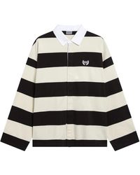 Balenciaga - Overhemden ,Veelkleurig ,Katoen Polo Shirt - Lyst