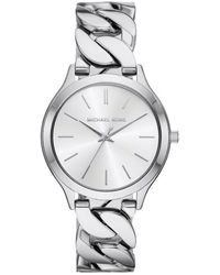 Michael Kors - Dameshorloge Kwarts Grijs - Lyst