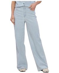 Object - Objsanni Mw Wide Jeans - Lyst