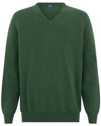 Fedeli - V-Neck Knitwear - Lyst
