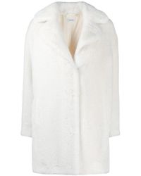 P.A.R.O.S.H. Single-breasted coats - Blanco