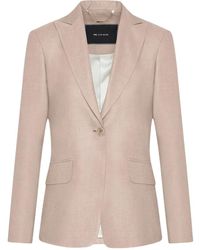 Kiton - Jassen ,Roze ,Wol Zijdeblend Jas - Lyst