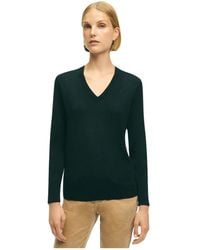 Brooks Brothers - V-Neck Knitwear - Lyst