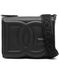 Dolce & Gabbana - Dg Logo Messengertas Met Logo - Lyst