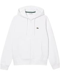 Lacoste - Zip hoodie, bequem und stilvoll - Lyst