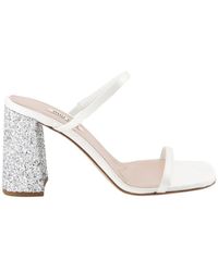Miu Miu - Mules de purpurina - Lyst