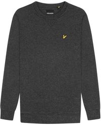 Lyle & Scott - Klassiek Sweatshirt Met Ronde Hals - Lyst