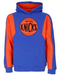 Mitchell & Ness - Hoodies & Sweatvesten ,Veelkleurig ,Katoen Nba Color Blocked Hoodie Hardwood Classics - Lyst