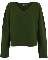 Cortana - V-Neck Knitwear - Lyst