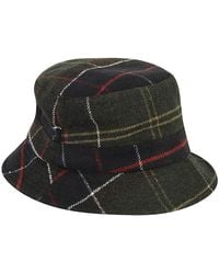 Barbour - Cappello sportivo tartan - Lyst