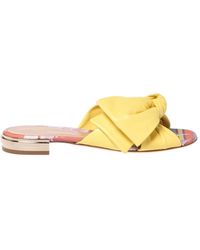 Baldinini - Leder-Mules - Lyst
