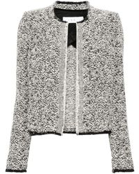IRO - Chaqueta de tweed Hazela deshilachada - Lyst
