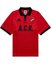 Kappa - Tops ,Rood ,Polyester Sloan Polo - Lyst