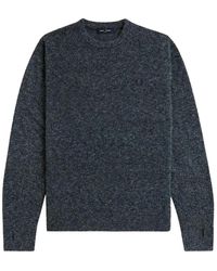Fred Perry - Round-Neck Knitwear - Lyst