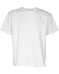 Amaranto - Tops ,Wit ,Katoen T-Shirts - Lyst