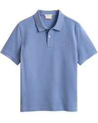 GANT - Shield Piqué Polo - Lyst