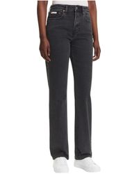 Calvin Klein - Straight Fit Jeans - Lyst