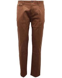 Paolo Pecora - Slim-Fit Trousers - Lyst