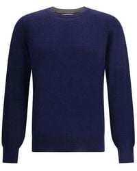Brunello Cucinelli - Round-Neck Knitwear - Lyst