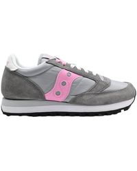 Saucony - Jazz original sneakers grau rosa - Lyst