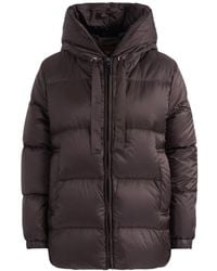 Max Mara - Jassen ,Bruin ,Polyester Seia Jas - Lyst