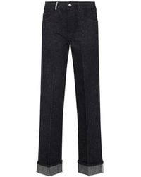 Burberry - Cotton Jeans - Lyst