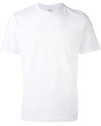 Aspesi - Weißes casual t-shirt stilvoll,marineblaues klassisches tee für männer - Lyst